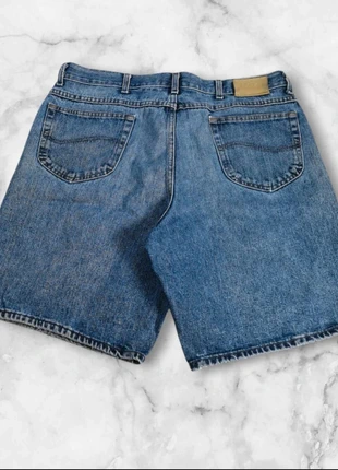 Short Lee en Jean's Coupe Straight -Bleu - Taille W38 Homme -1633, merk: Lee, staat: Heel goed, maat: W38 | FR 48, € 19,90, € 21,60 inclusief Kopersbescherming Pro