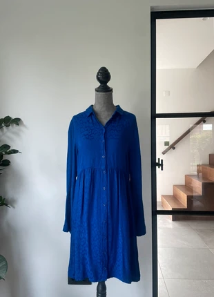 Blauw kleed cks small s, marca: cks, estado: Muito bom, tamanho: S / 36 / 8, €15.00, €16.45 inclui Proteção do Comprador