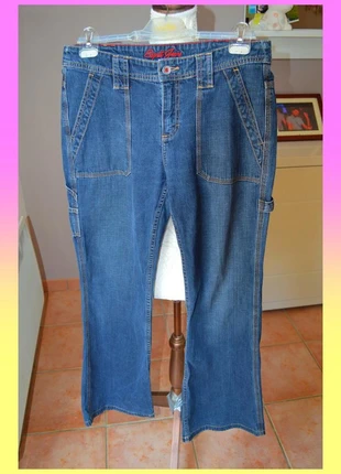 Jean droit Esprit bleu taille 42 en très bon état, marque: Esprit, état: Très bon état, taille: XL / 42 / 14, 15,00 €, 16,45 € Protection acheteurs (Pro) incluse