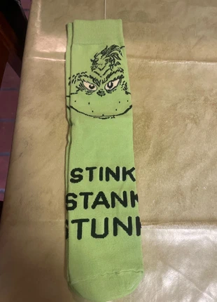 Chaussettes de Noël grinch vert, marca: The Grinch, estado: Novo sem etiquetas, tamanho: M | 39-42, €5.00, €5.95 inclui Proteção do Comprador