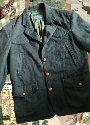 🦚Blazer 100% laine authentique vintage 80s wool blazer🦚, brand: Vintage, condition: Very good, size: L, €46.00, €49.00 includes Buyer Protection Pro