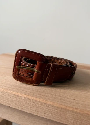 Genuine leather hand plaited brown belt size 34’’, brand: List without brand, condition: Very good, size: 34 inches, £10.00, £11.20 includes Buyer Protection