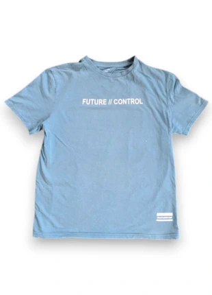 T-shirt bleu Futur // Control - XXS, brand: Kiabi, condizioni: Buone, taglia: 13 anni / 158 cm, €3.00, €3.85 include la Protezione acquisti