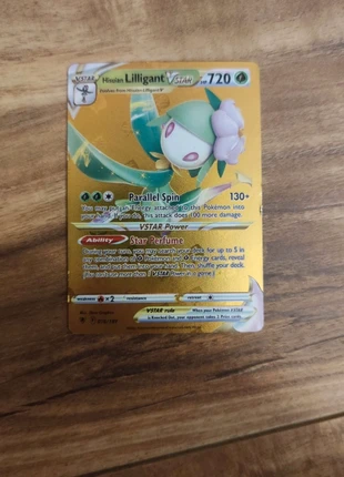 Hisuian Lilligant Vstar gold, brand: Pokémon, condition: Very good, €2.50, €3.33 includes Buyer Protection