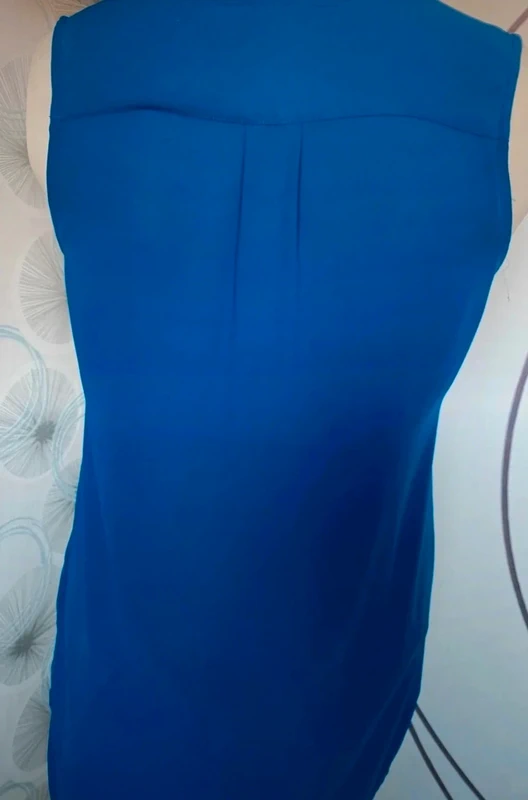 Blouse bleue électrique Mim taille 36 - photo numéro 4