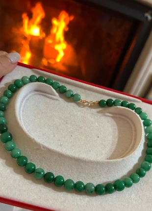 Collier verde in agata, brand: Vintage, condizioni: Nuovo senza cartellino, €15.00, €16.45 include la Protezione acquisti