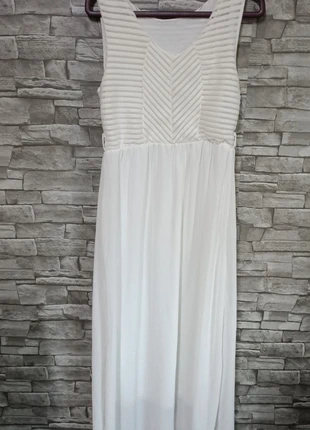 🪷Robe longue blanche - Made in Italy - aisselles 41 - longueur 135 - viscose et elasthanne, brand: Made In Italy, condition: Very good, size: S / 36 / 8, €6.50, €7.53 includes Buyer Protection