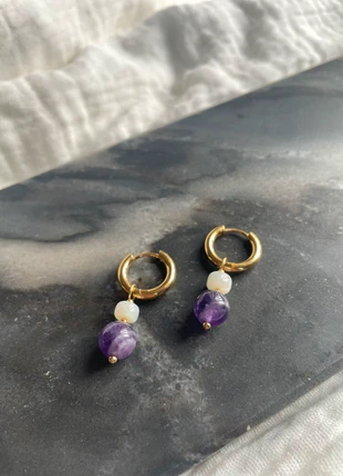 Boucles d’Oreilles Fait-Main, marque: Fait Main, état: Neuf sans étiquette, 10,00 €, 11,20 € Protection acheteurs incluse