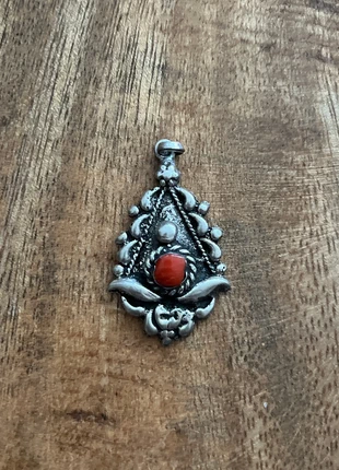 Zilveren hanger 925 met natuursteen, marca: Vintage Boutique, estado: Muito bom, €5.00, €5.95 inclui Proteção do Comprador