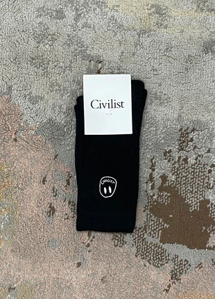 Civilist Mini Smiler Socks Black, marca: Civilist, estado: Novo com etiquetas, tamanho: M | 43–46, €10.00, €11.20 inclui Proteção do Comprador Pro