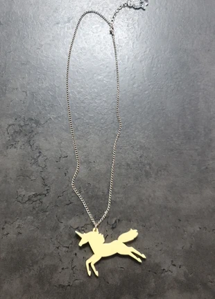 Collier licorne jaune Punky Pins, brand: Punky Pins, condition: New without tags, €2.00, €2.80 includes Buyer Protection