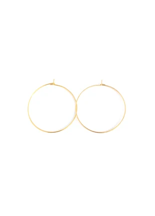 Créoles fines à décorer en acier inox doré 316 35 mm x5 paires - SBOCRE-35, condizioni: Nuovo con cartellino, €5.00, €5.95 include la Protezione acquisti Pro