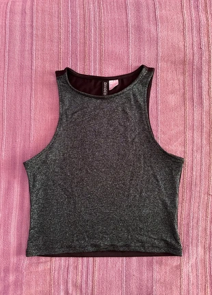 canotta crop da donna taglia M del brand H&M, linea “Divided”, marca: H&M Divided, estado: Novo sem etiquetas, tamanho: S / 36 / 8, €6.10, €7.11 inclui Proteção do Comprador