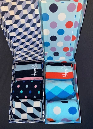 2x happy socks gift sets, marca: Happy Socks, estado: Novo com etiquetas, tamanho: S | 38–42, €29.00, €31.15 inclui Proteção do Comprador