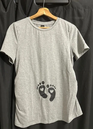 T-shirt de grossesse, brand: Shein, condition: Good, size: L / 40 / 12, €5.00, €5.95 includes Buyer Protection