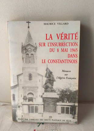 La vérité sur l'insurrection du 8 mai 1945 dans le Constantinois, zustand: Sehr gut, 20,00 €, 21,70 € inklusive Vinted-Käuferschutz