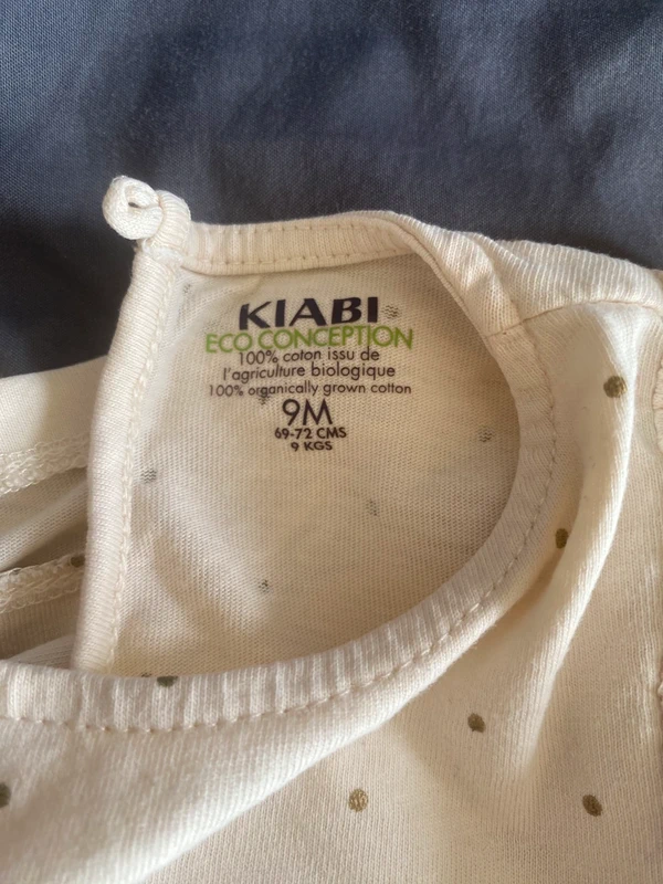 T-shirt fille Kiabi 9 mois - photo numéro 3