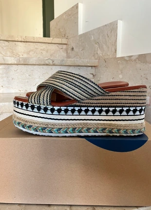 Zeppe estive boho donna 39 corda intrecciata piattaforma, marque: Sandali, état: Très bon état, taille: 39, 9,00 €, 10,15 € Protection acheteurs incluse