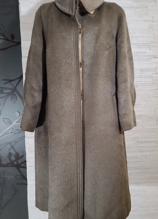 Manteau long coupe intemporelle avec col protecteur, brand: Magasin indépendant, condition: Very good, size: M / 38 / 10, €72.00, €76.30 includes Buyer Protection