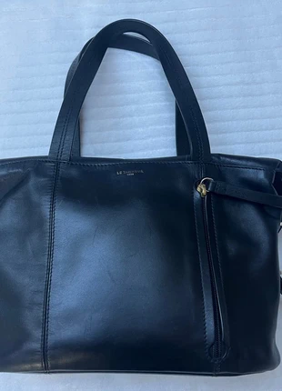 Sac à main cuir noir le tanneur, marque: Le Tanneur, état: Très bon état, 55,00 €, 58,45 € Protection acheteurs incluse