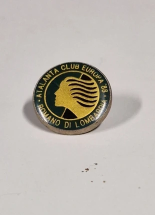 Pin's Football Atalanta Club Europa 88, marque: Italia, état: Très bon état, 3,00 €, 3,85 € Protection acheteurs incluse