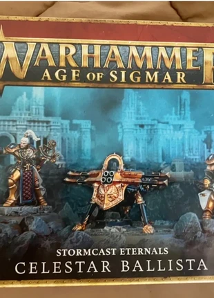 Warhammer stormcast celestar ballista, merk: Warhammer, staat: Nieuw zonder prijskaartje, maat: Prematuur, tot 44 cm, € 16,00, € 17,50 inclusief Kopersbescherming