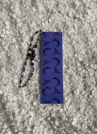 moon & moth homemade book mark with beaded charm / marque page fait main avec chaîne en perle, marque: Fait Main, état: Neuf sans étiquette, 4,00 €, 4,90 € Protection acheteurs incluse