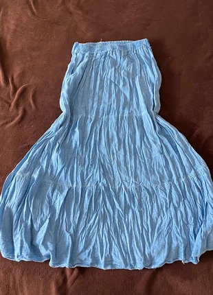 Baby blue vintage summer skirt, marque: Vintage Dressing, état: Neuf sans étiquette, taille: S / 36 / 8, 12,00 €, 13,30 € Protection acheteurs incluse