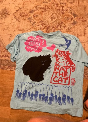 Nat the cat tshirt, brand: Nat the Cat, condition: Very good, size: XXL, £22.00, £23.80 includes Buyer Protection