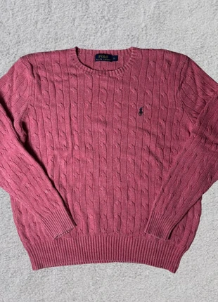 Torsadé Ralph Lauren, rose, Taille XL, brand: Ralph Lauren, condition: Good, size: XL / 42 / 14, €45.00, €47.95 includes Buyer Protection