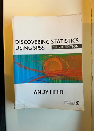 Discovering statistics using SPSS - Andy Field, staat: Goed, € 30,00, € 32,20 inclusief Kopersbescherming