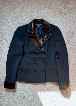 Veste blazer bleue marine en velour Ralph Lauren en laine - M, marque: Ralph Lauren, état: Très bon état, taille: M / 38 / 10, 180,00 €, 189,70 € Protection acheteurs incluse