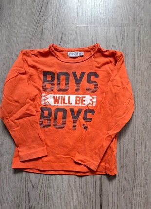 Oranje longsleeve. Maat 98, marque: Dirkje, état: Bon état, taille: 3 ans / 98 cm, 2,00 €, 2,80 € Protection acheteurs incluse