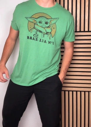 T-shirt Star Wars I’m All Ears – The Mandalorian – Homme – Taille L – Très Bon État, brand: Star Wars, condition: Very good, size: L, €9.00, €10.15 includes Buyer Protection