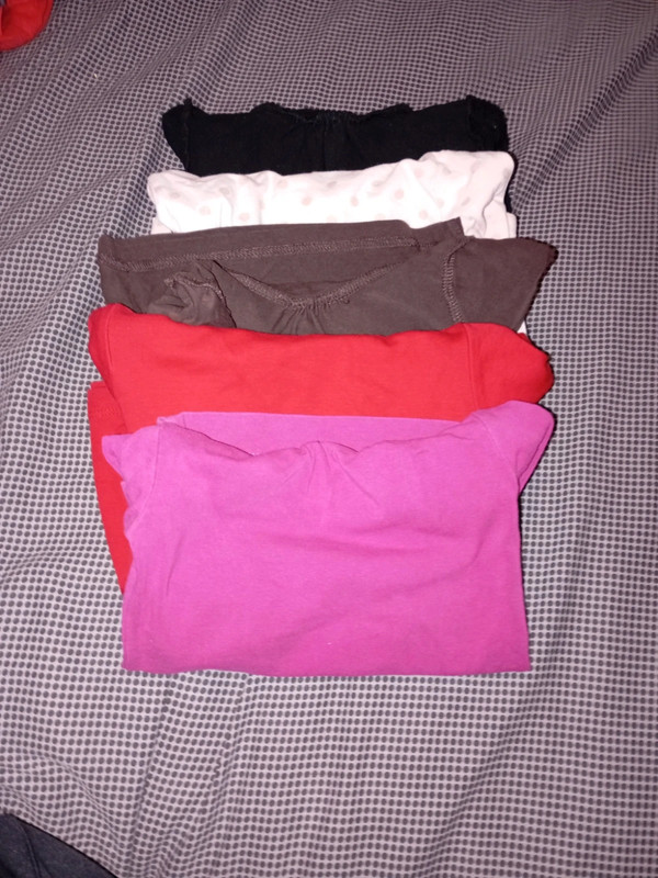 Lot de 5 sous pull fille taille 3 ans