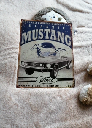 Plaque métal publicitaire Mustang, marque: Mustang, état: Très bon état, 15,00 €, 16,45 € Protection acheteurs incluse