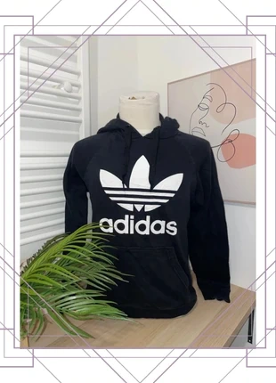 Sweat à capuche Adidas Noir Vintage, marca: adidas, estado: Muy bueno, tamaño: M, 30,00 €, 32,20 € Protección al comprador Pro incluida