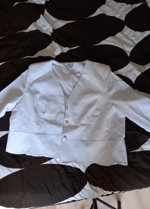 Veste blazer blanche, brand: Sergio di Fiori, condition: New without tags, size: 6XL / 52 / 24, €17.00, €18.55 includes Buyer Protection