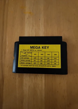 Adaptateur Megadrive Mega key, marke: Sega, zustand: Gut, 22,00 €, 23,80 € inklusive Vinted-Käuferschutz