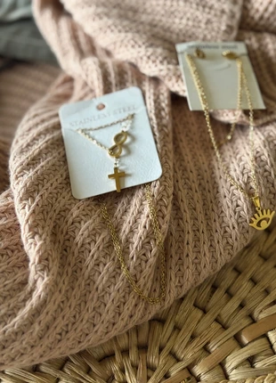 Gold Stainless Steel Necklace, brand: Fashion Jewelry, condition: New with tags, €10.99, €12.24 includes Buyer Protection