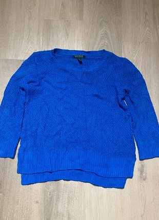 Blauwe knitsweater Lauren Ralph Lauren old money vintage thrift retro, brand: Ralph Lauren, condizioni: Nuovo con cartellino, taglia: L / IT 44 / EU 40, €7.50, €8.58 include la Protezione acquisti