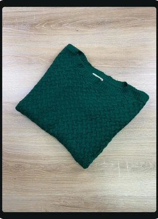 Pull col rond torsadé femme | Taille L | Vert sapin |#28, marca: Vintage Dressing, estado: Muy bueno, tamaño: L / 40 / 12, 8,00 €, 9,10 € Protección al comprador incluida