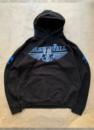 Vintage HammerFall hoodie black 2000s heavy metal, marca: Vintage Dressing, estado: Muy bueno, tamaño: L, 29,00 €, 31,15 € Protección al comprador incluida