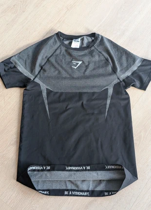 Gymshark Onyx Seamless t-shirt M Grey, marque: Gymshark, état: Neuf sans étiquette, taille: M, 80,00 €, 84,70 € Protection acheteurs incluse