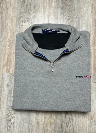 Pull 1/4 zip Ralph Lauren couleur gris taille M neuf sans étiquette, marke: Ralph Lauren, zustand: Neu, größe: M, 40,00 €, 42,70 € beinhaltet Vinted-Käuferschutz Pro