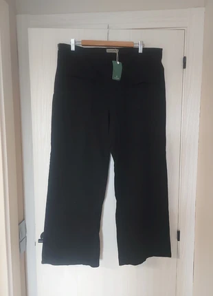 Pantalón pata ancha negro Valentina, marque: Valentina, état: Neuf avec étiquette, taille: 4XL / 48 / 20, 9,90 €, 11,10 € Protection acheteurs incluse