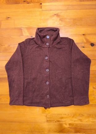 Veste Polaire à boutons - Col haut - Patagonia - Bordeaux - Taille L - Old School, brand: Patagonia, condition: Very good, size: L / 40 / 12, €49.99, €53.19 includes Buyer Protection
