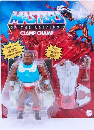 MOTU Clamp Champ Mattel 2021 Action Figure, merk: Mattel, staat: Nieuw zonder prijskaartje, maat: Universeel, € 15,00, € 16,45 inclusief Kopersbescherming