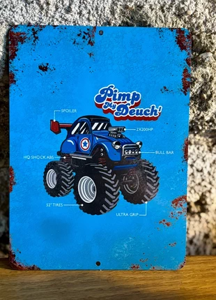 Plaque vintage deco Pimp my deuch’, marca: Deco, estado: Nuevo sin etiquetas, 5,00 €, 5,95 € Protección al comprador incluida