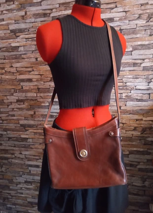 Sac trapèze cuir marron vintage Gamak Paris, marca: Vintage Dressing, estado: Muy bueno, 14,00 €, 15,40 € Protección al comprador incluida